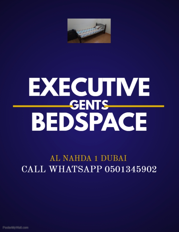 Mens Bed space Dubai